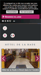 Mobile Screenshot of hoteldelarade.com