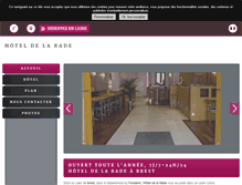 Tablet Screenshot of hoteldelarade.com